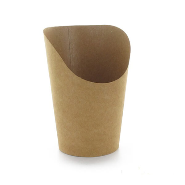 Cupe wrap carton pentru servit preparate street food, mare, 50 buc/set